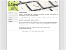 Tablet Screenshot of linie.net